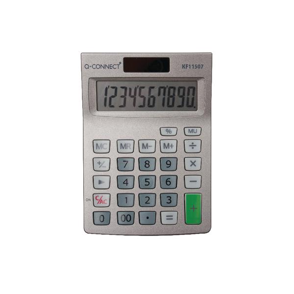 Q-Connect Semi-Desktop 10-Digit Calculator KF11507