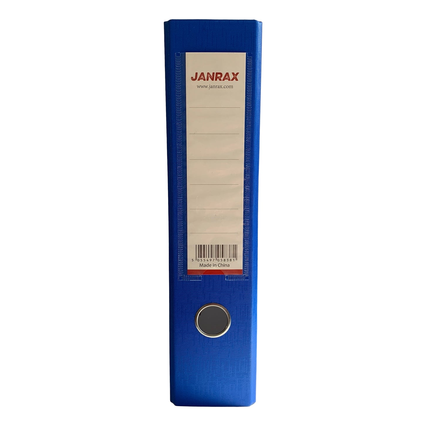 Pack of 10 A4 Blue Paperbacked Lever Arch Files by Janrax