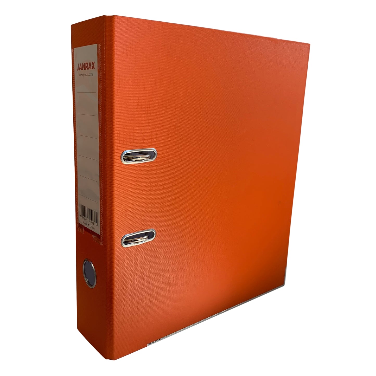 A4 Orange Paperbacked Lever Arch File by Janrax