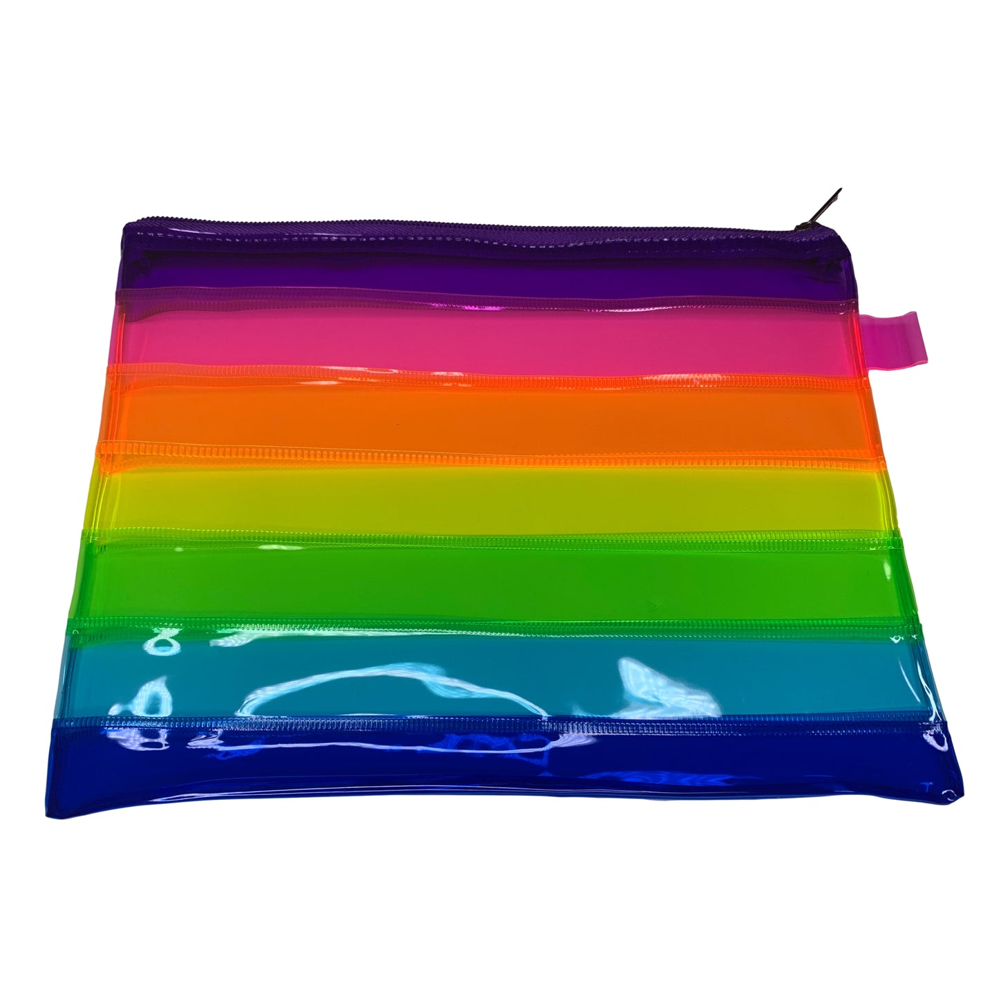 A5 Rainbow Coloured Rainbow Pencil Case