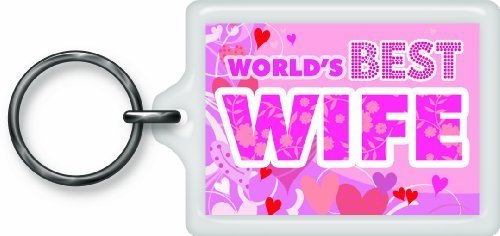 World's Best Wife Sentimental Keyring