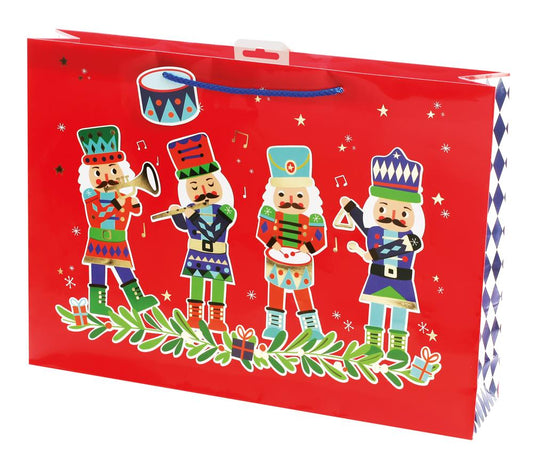 Nutcracker Design Extra Large Gift Bag