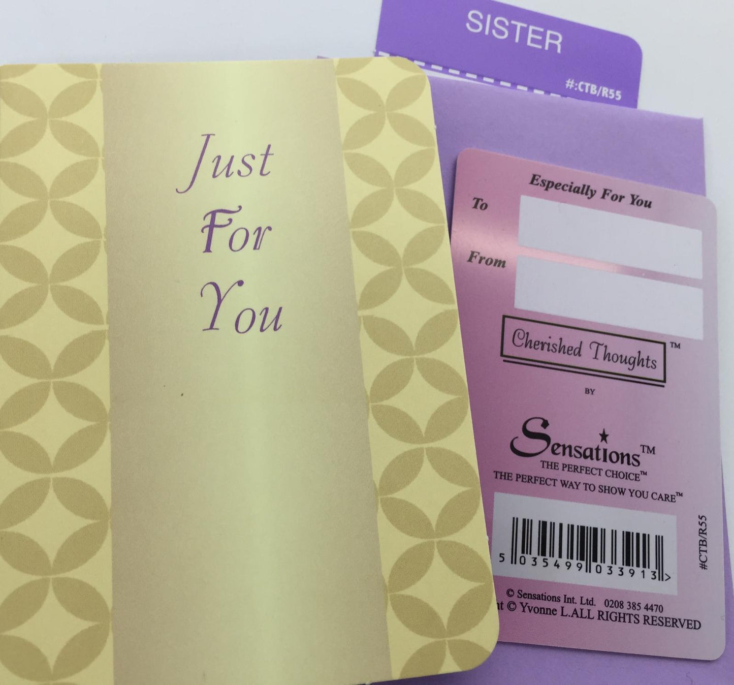 A Sister Is...Wallet Card (Sentimental Keepsake Wallet / Purse Card)