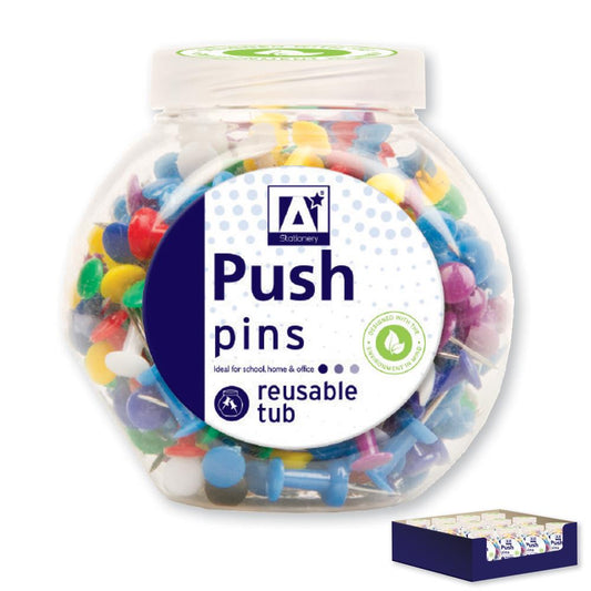 Tub of 175 Push Pins