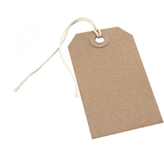 Box of 1000 108x54mm Strung Tags