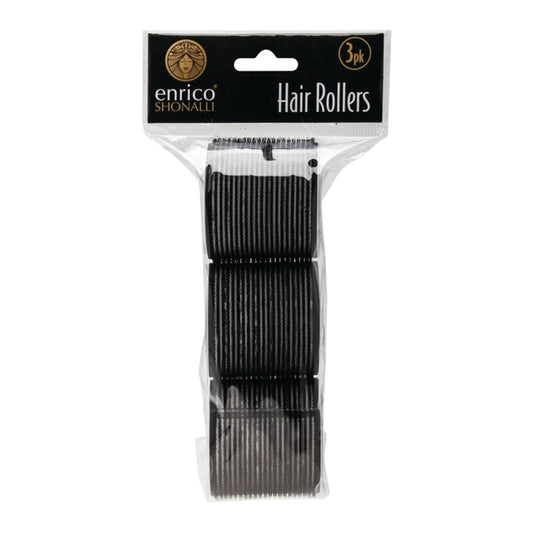 Pack of 3 Enrico Shonalli Hair Rollers