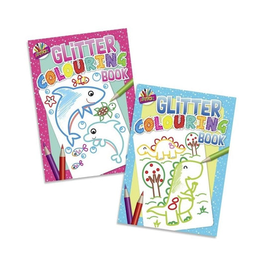 Glitter Colouring Book