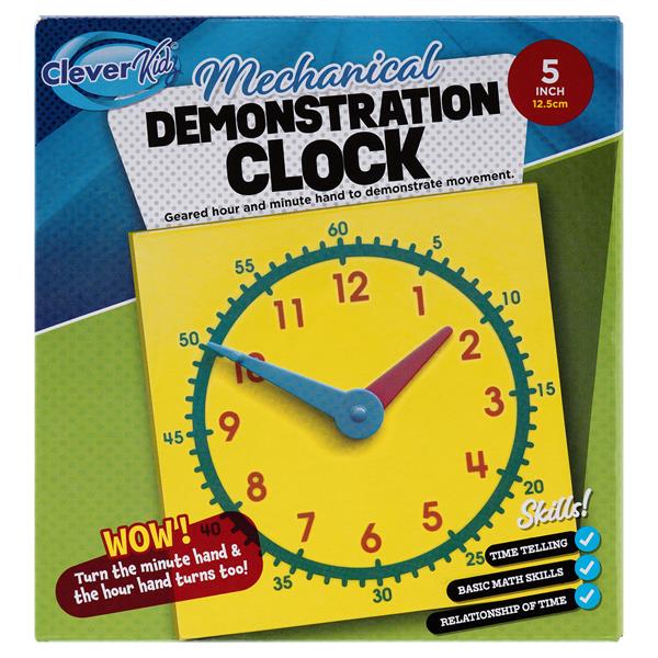 12.5cm Mechanical Demonstration Clock by Clever Kidz