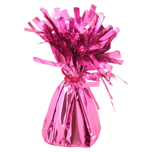 85g Baby Pink Foil Balloon Floor Weight