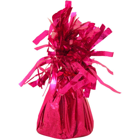 160g Hot Pink Foil Balloon Floor Weight