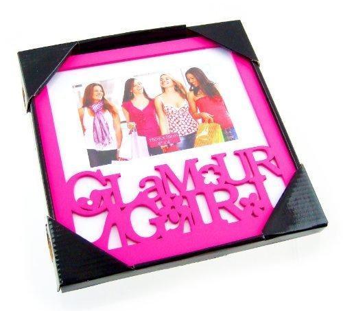 Pink Glamour Girl 6" x 4" Photo Frame