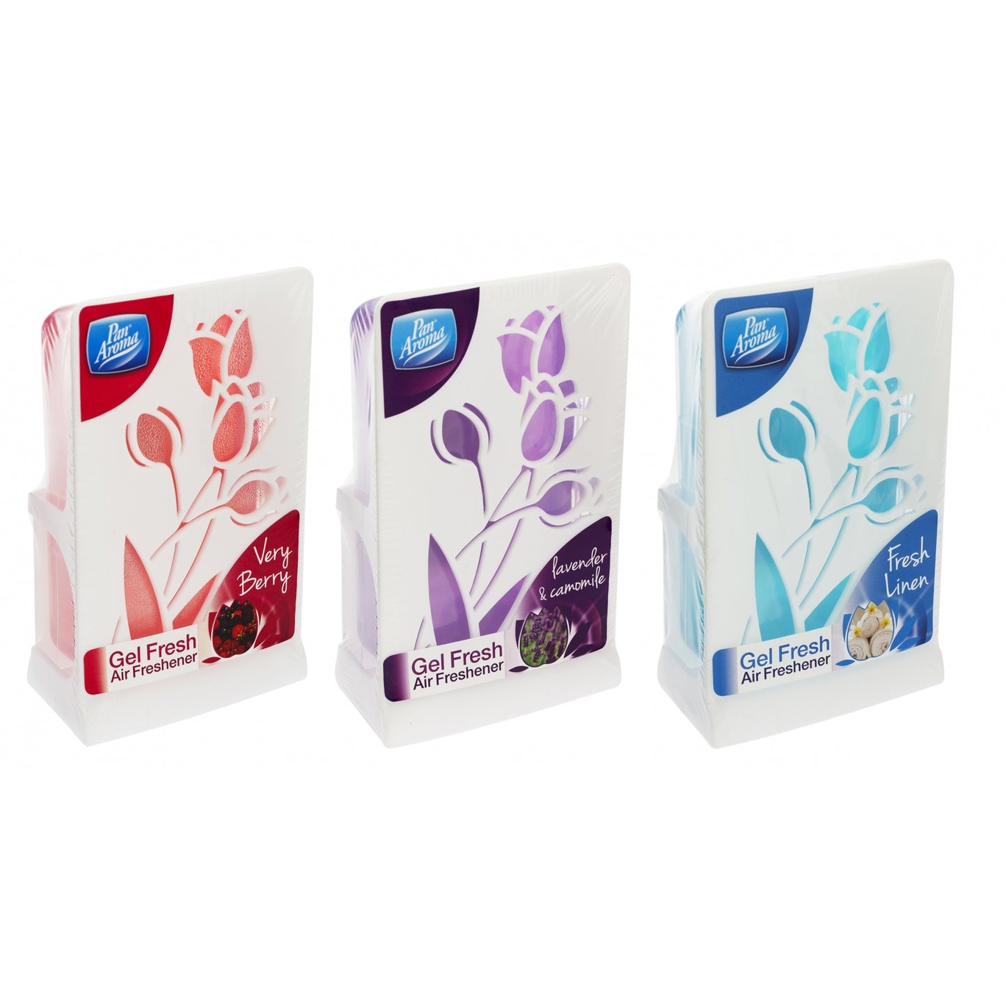 Flower Fragrance Pan Aroma Gel Fresh Air Freshener