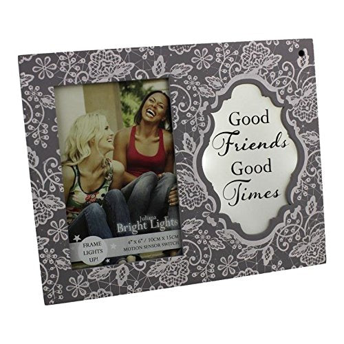 Good Times Light Up Motion Sensor Photo Frame Bright Lights By Juliana Gifts