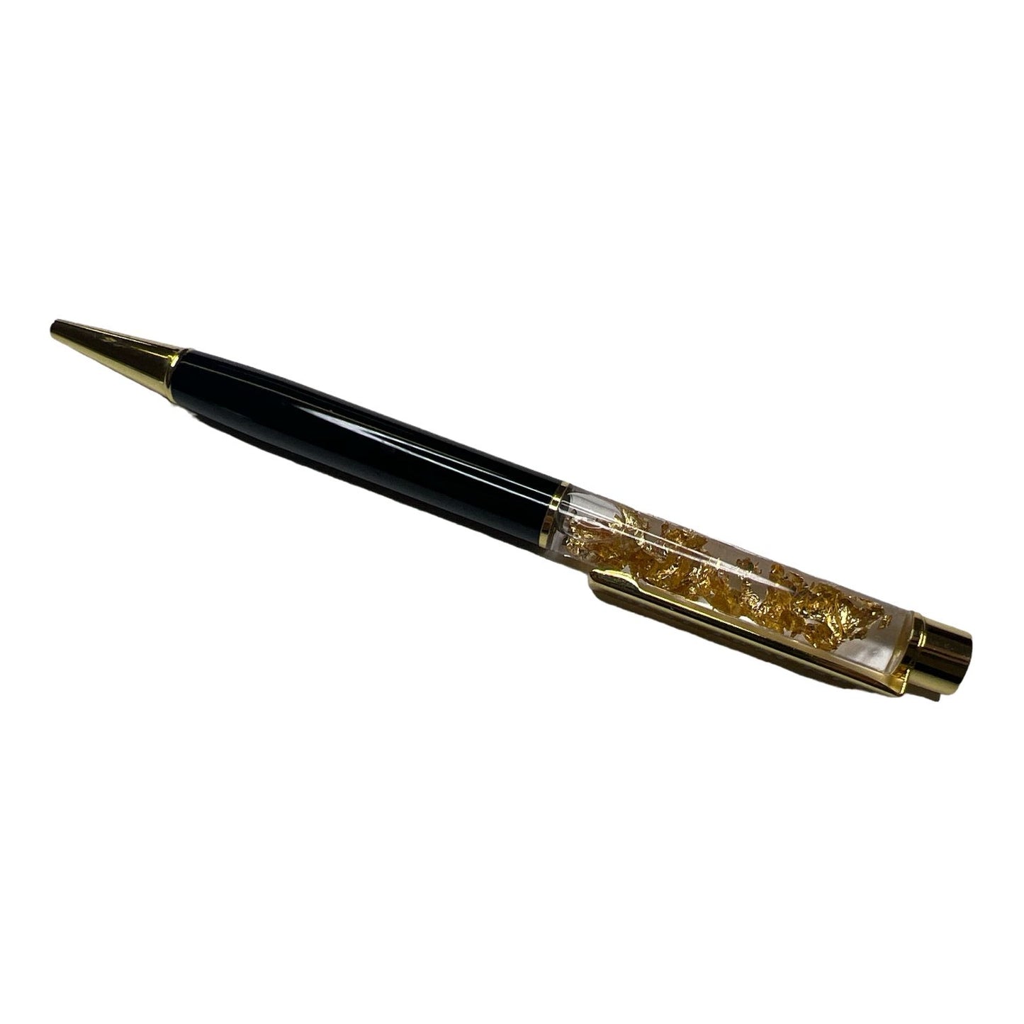 Best Teacher Captioned Gold Leaf Ballpoint Gift Pen