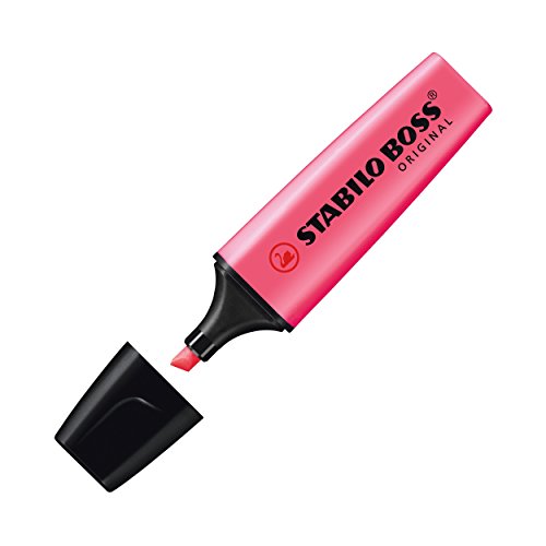 Stabilo Boss Original Pink Highlighter (Pack of 10)