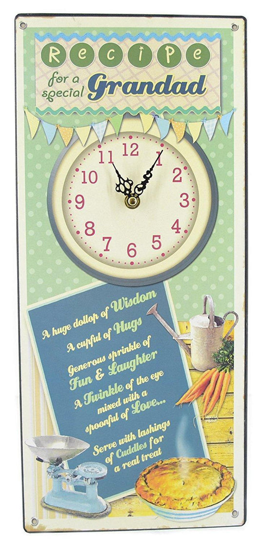 Juliana Recipes From the Heart Wall Clock - Special Grandad