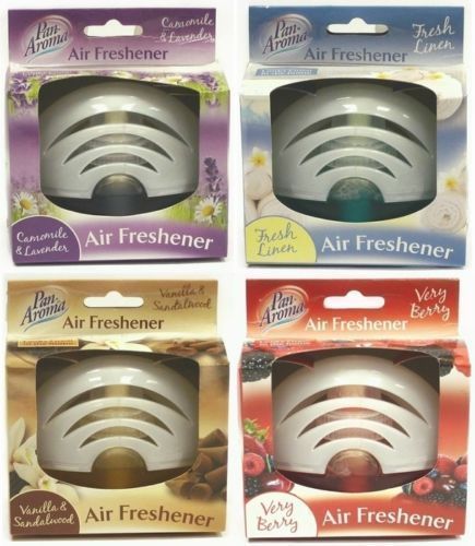 Pan Aroma Glass Air Freshener - Fresh Linen - 75ml