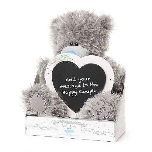 Me To You Tatty Teddy Love Heart Chalkboard Bear Plush