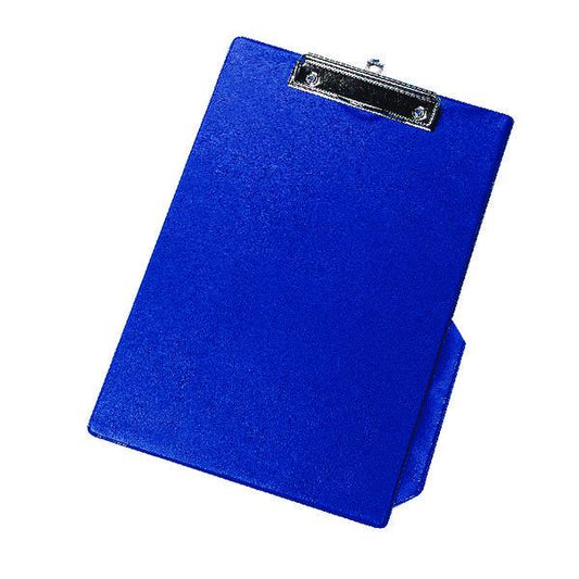 PVC Single Clipboard Foolscap Blue