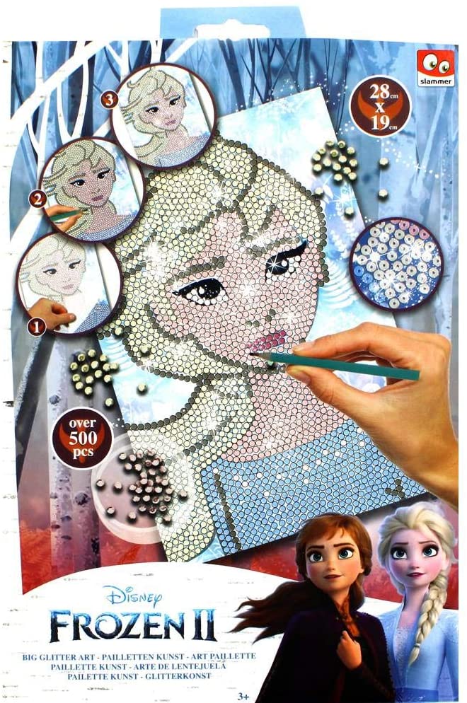 Frozen 2 Sequin Art