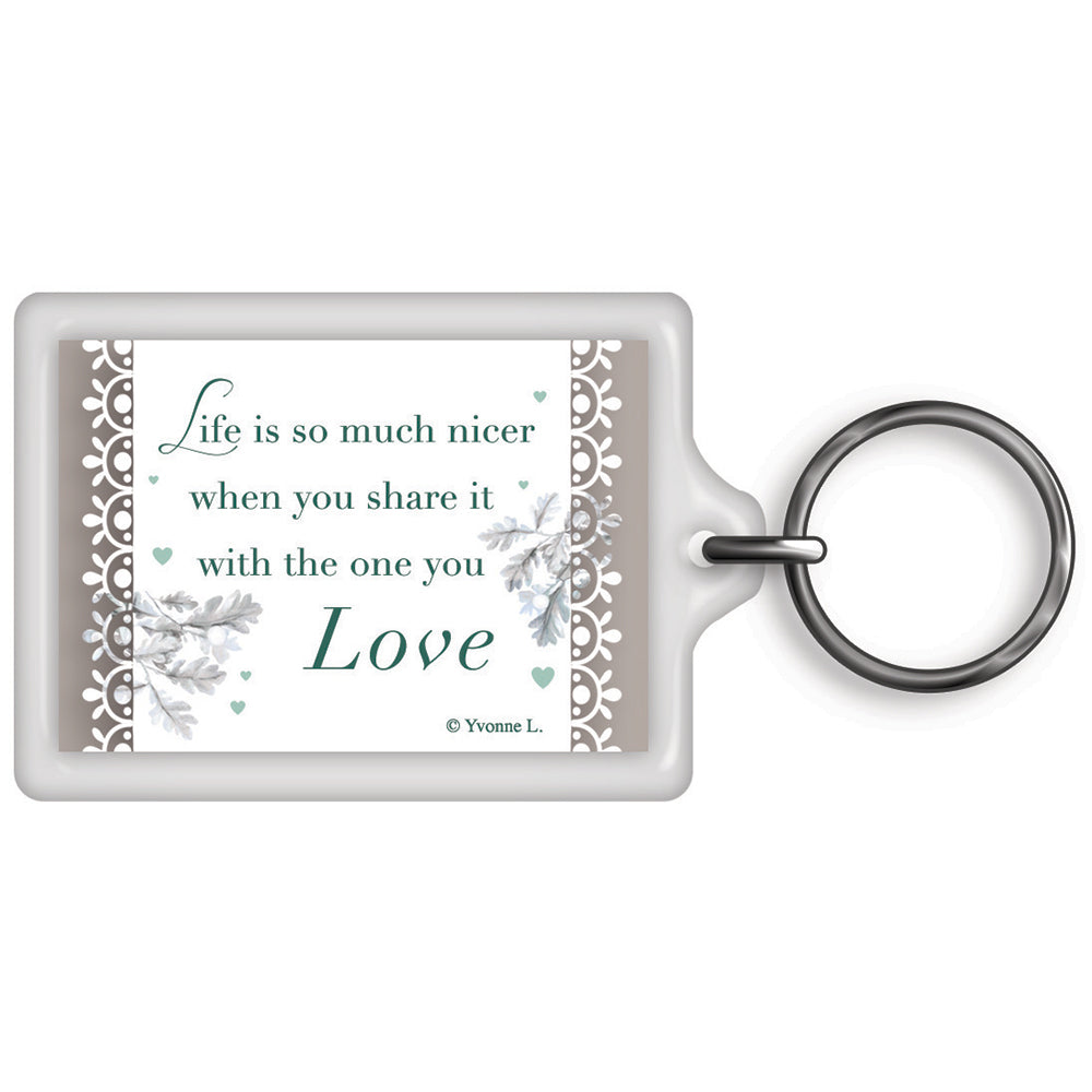 World's Best Husband Celebrity Style Keyring