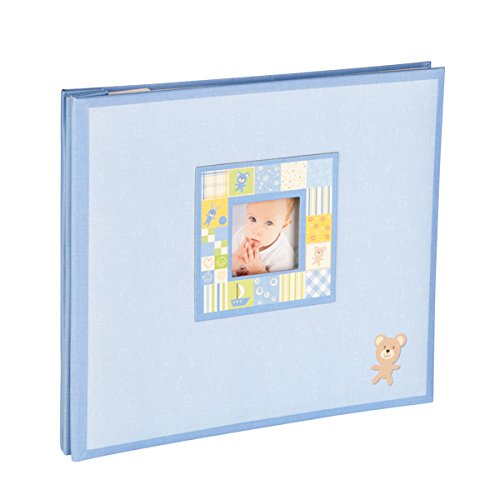 Baby Boy Blue Slip In 6x4 Photo Album - 200 Photos