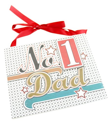 Laura Darrington Typography Collection Plaque No1 Dad