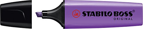 Stabilo Boss Original Lavender Highlighter (Pack of 10)