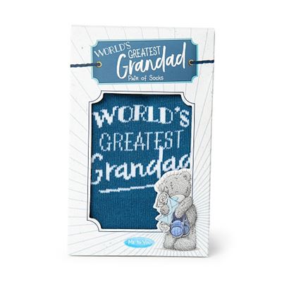 World's Greatest Grandad Me to You Bear Socks