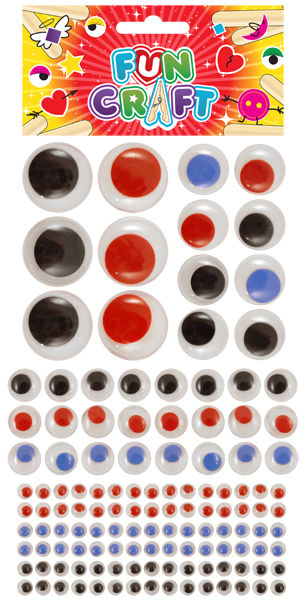 Googly Eyes Craft Kit (Assorted Colours and Sizes)