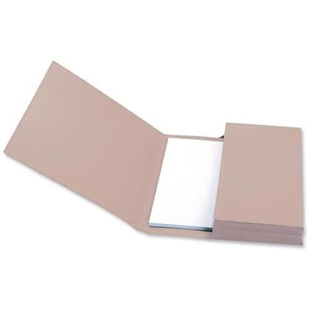 Pack of 50 Foolscap Long Flap Document Buff Wallets