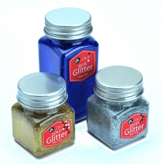 Glitter Silver Non-Toxic 40g