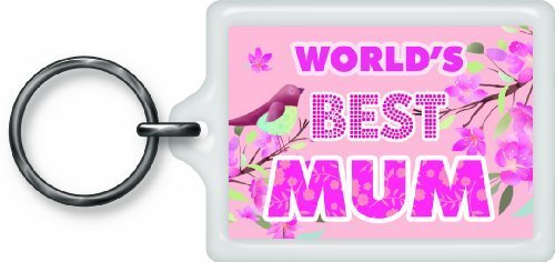 World's Best Mum Sentimental Keyring