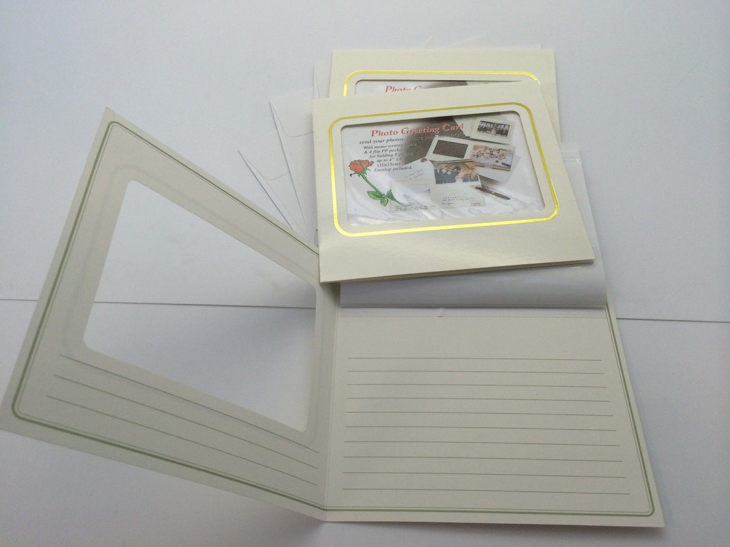 Pack of 3 Photo Greeting Cards