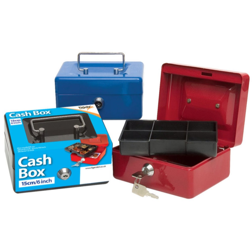 15cm (6") Metal Cash Box