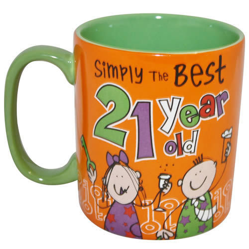 Simply The Best 21 Year Old Mug