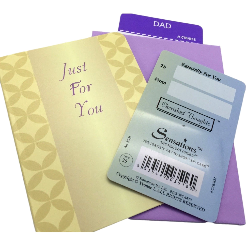 To a Very Special Dad. Sentimental Keepsake Wallet/Purse Greeting Card, GIFT ANY TIME