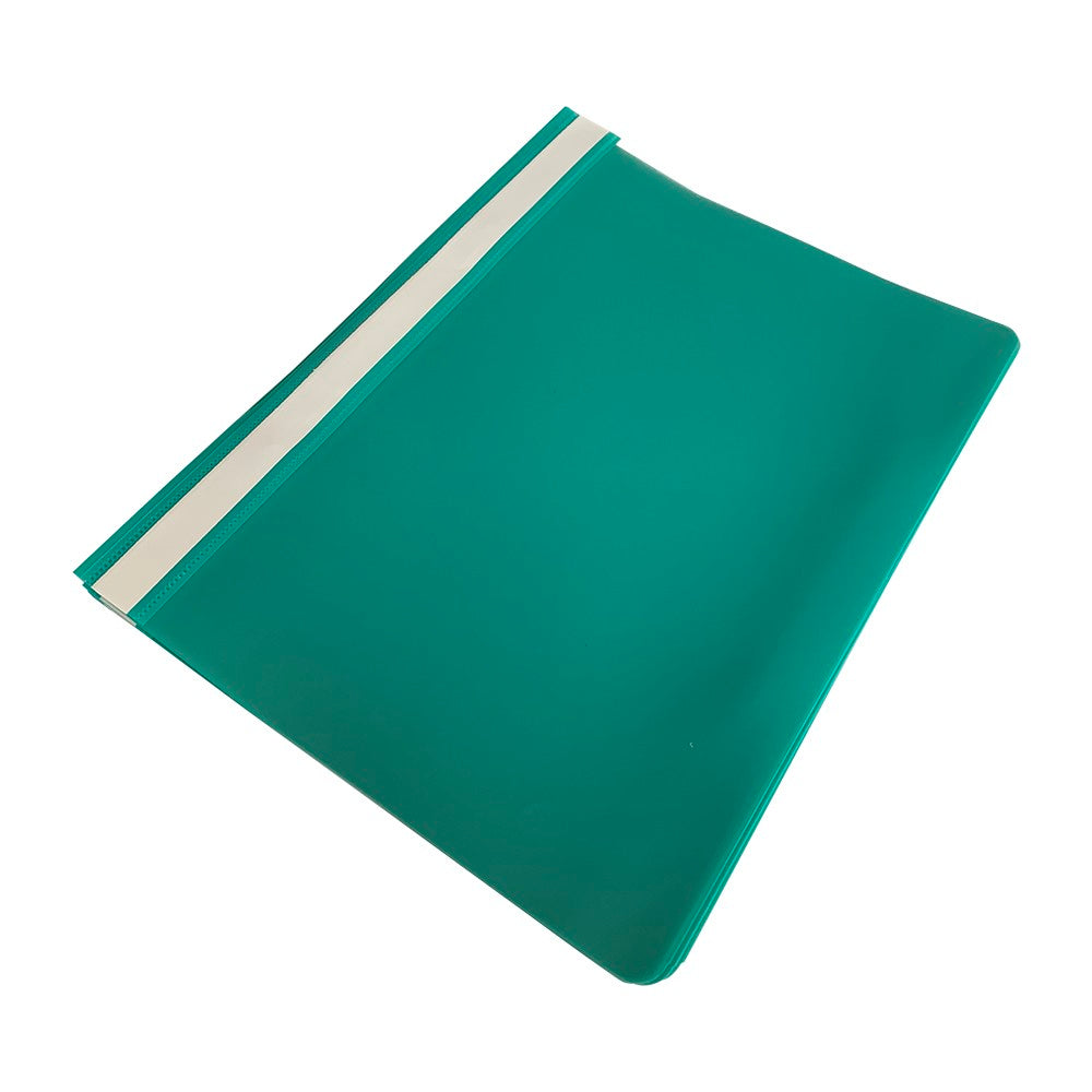 Pack of 12 Green A4 Project Folders by Janrax