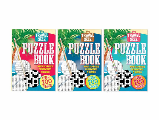 A5 Travel Size Puzzle Book