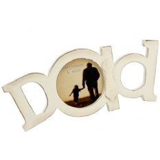 Wooden Dad Photo Frame