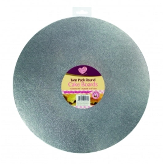 Twin Pack Round Cake Boards