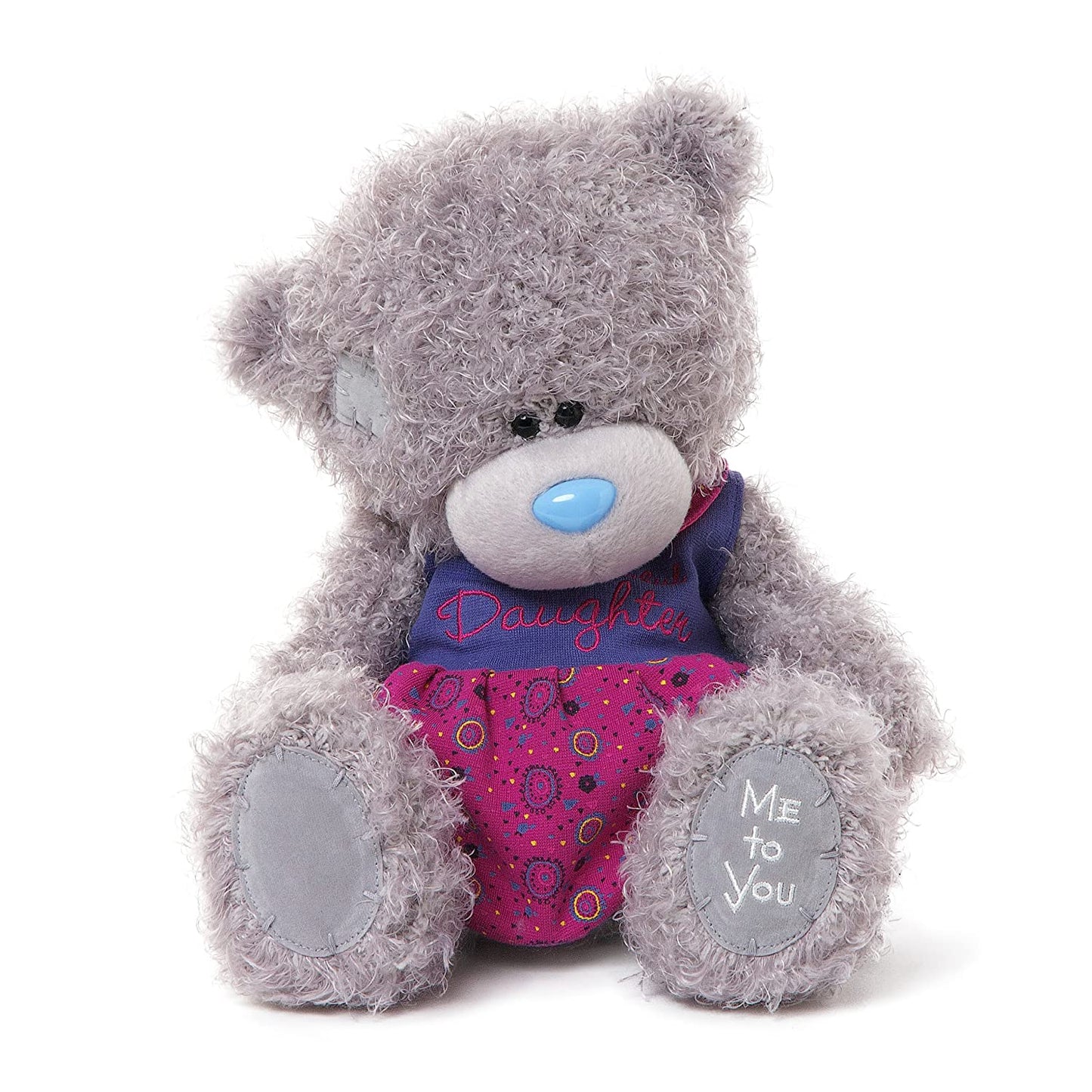 Me To You Tatty Teddy Blue Nose Bear Daughter with Dress 10"