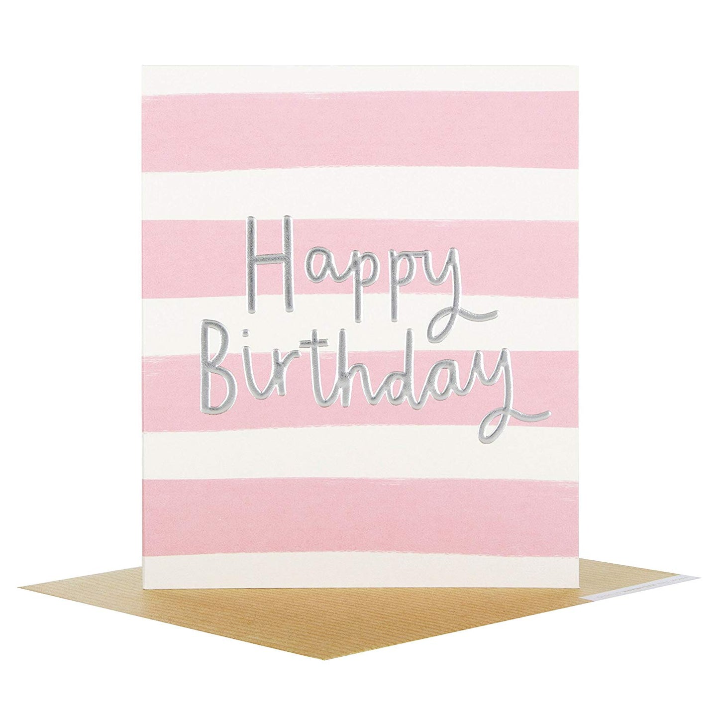 Foil Finished Studio Design Open Birthday Card