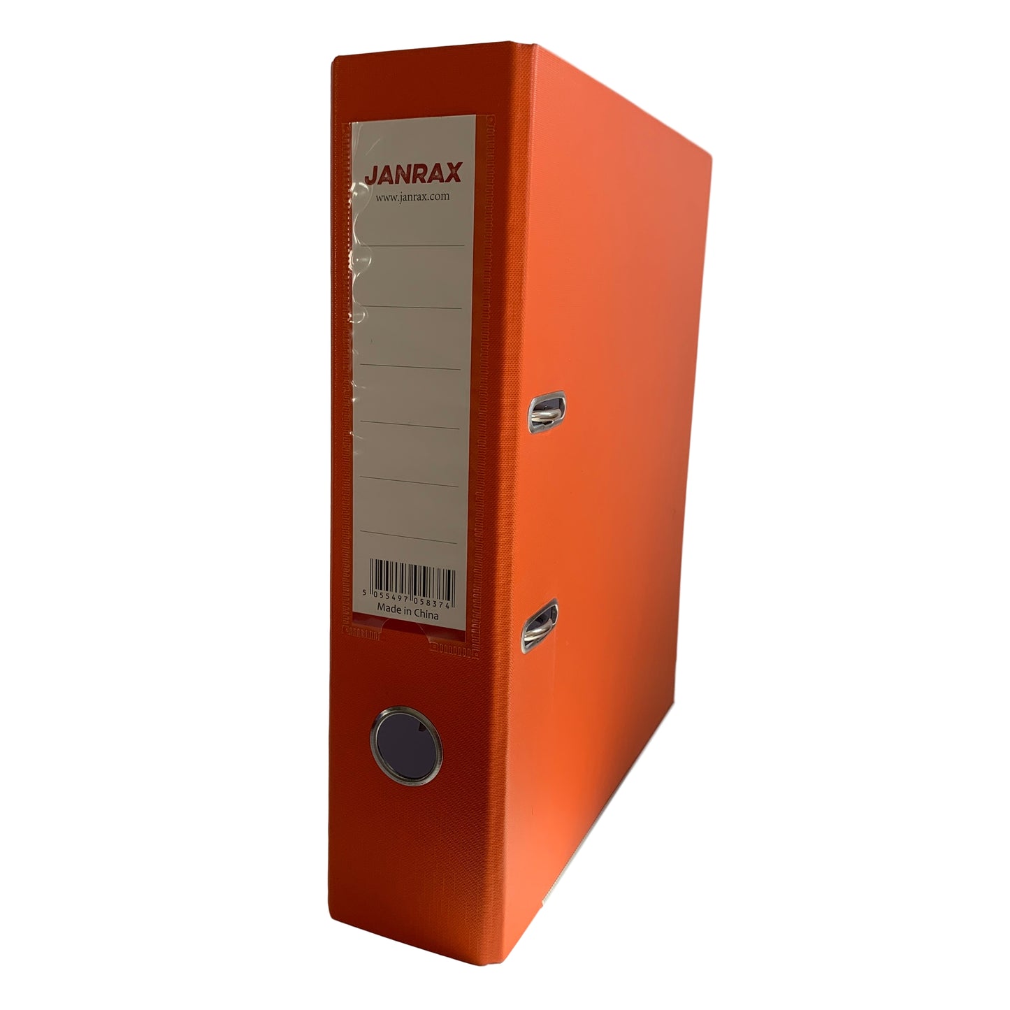 A4 Orange Paperbacked Lever Arch File by Janrax