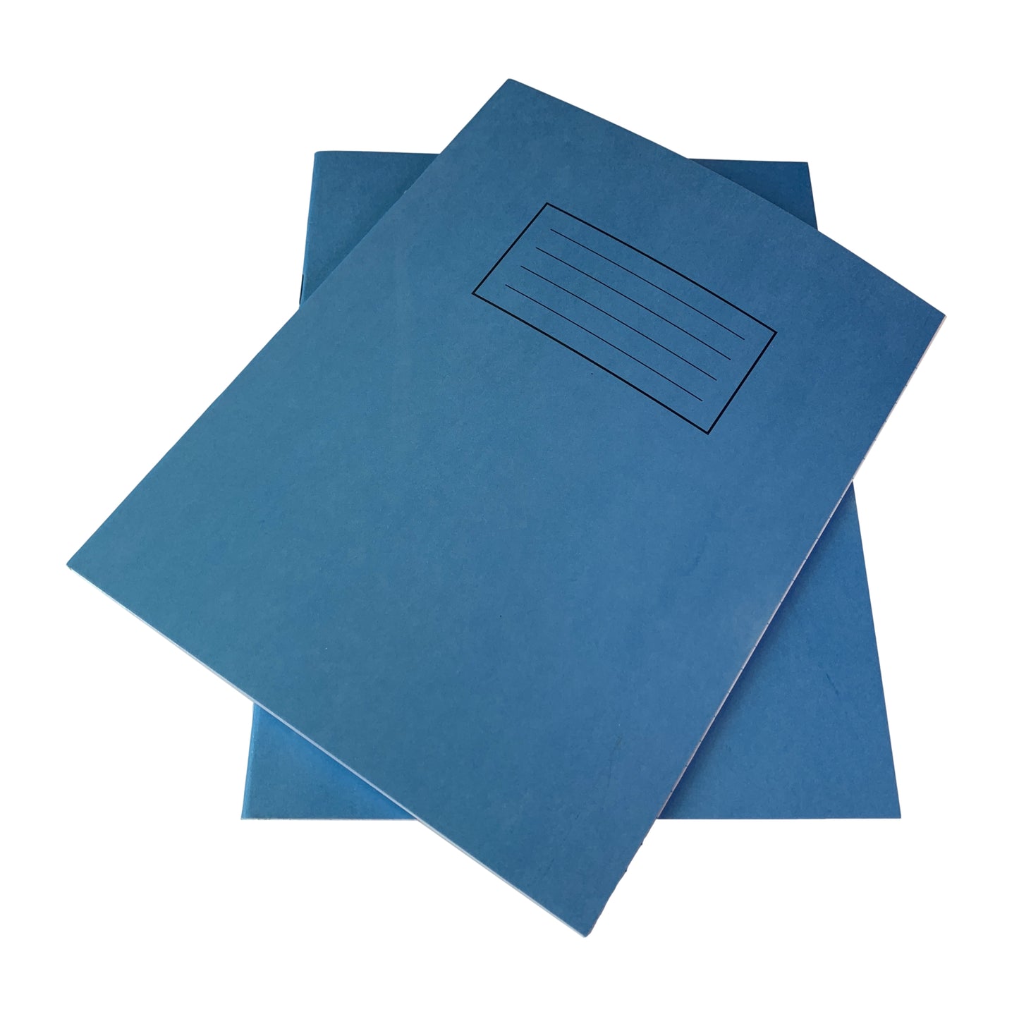 Pack of 50 Janrax 9x7" Blue 80 Pages Feint and Ruled Exercise Books