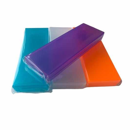 Tuff Pencil Case Box Translucent Assorted Colours