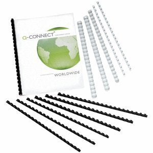 Q Connect 10mm Binding Comb - White (Pack of 100)