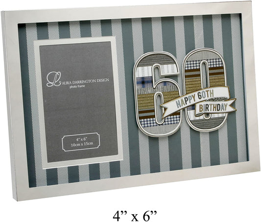 Laura Darrington Denim Collection Frame 4"x6" - 60th