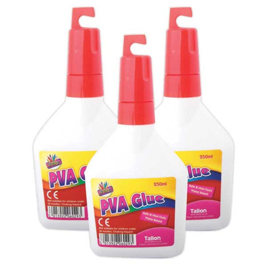 Single White PVA Glue 250ml