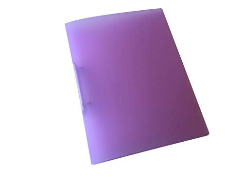 A4 Slim Pink Translucent Ringbinder